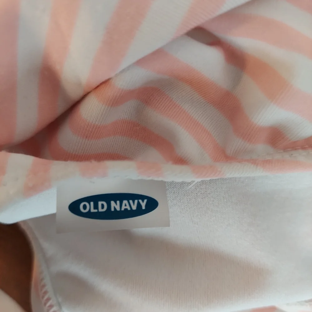 🎁 10/$25-Old Navy toddler baby swim, size 4T, pink and white stripe